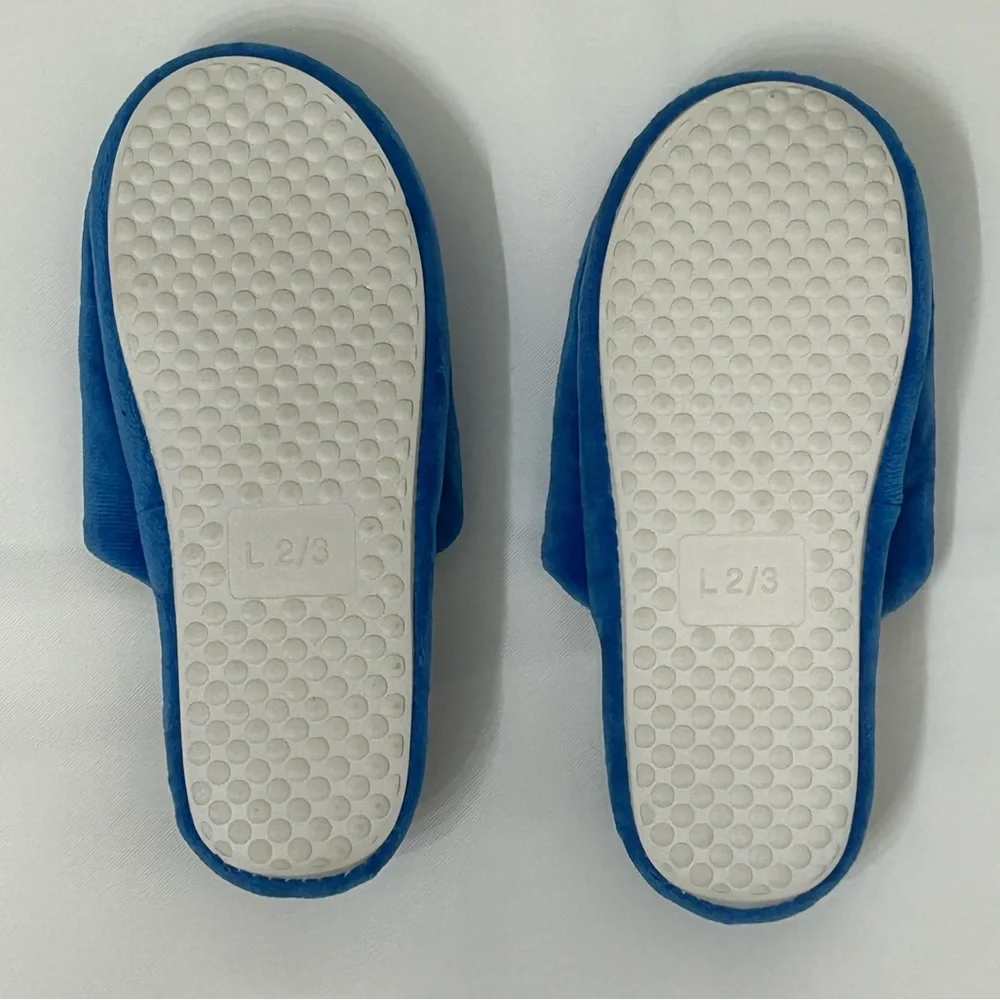 Kids Slippers Blue Shark Size Large (2/3)